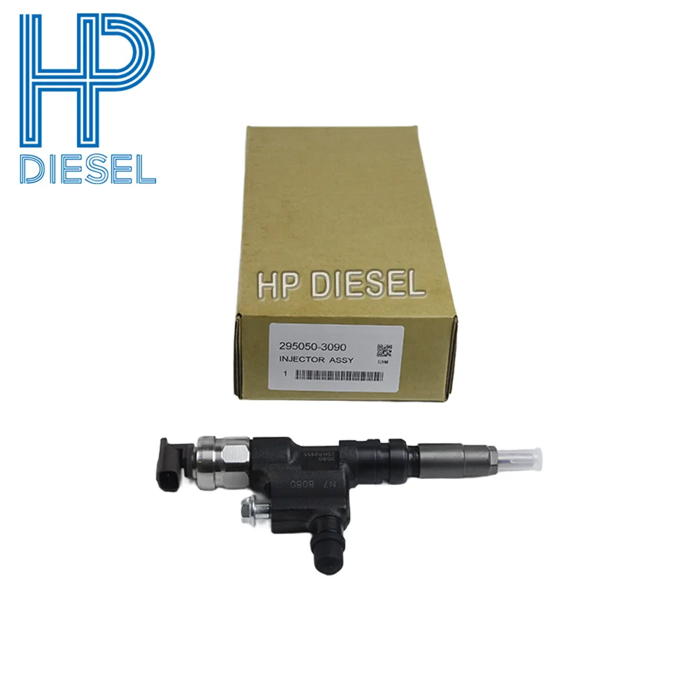 

6pcs/lot New Fuel Injector 295050-3090 Common Rail For DENSO 4HK1 Engine Heavy-Duty 6-Month Warranty