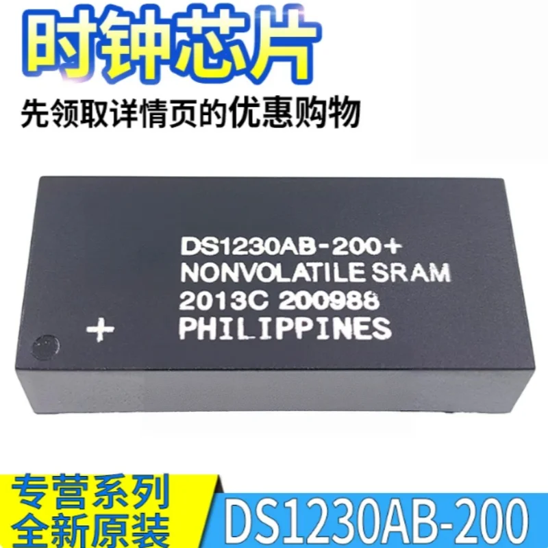5PCS New Original DS1230AB-200IND DS1230AB 28EDIP 32Kx8 Non-Volatile SRAM 200ns Parallel Memory IC