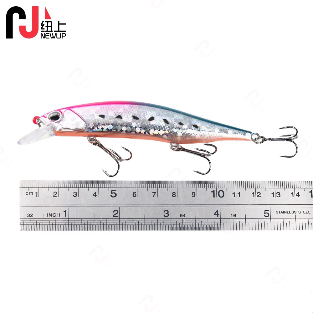 Long Deep Minnow Wobblers for Pike Fishing Lure 12Cm-15G Artificial Jerkbait Hard Baits Trolling Bait Fishing Tackle