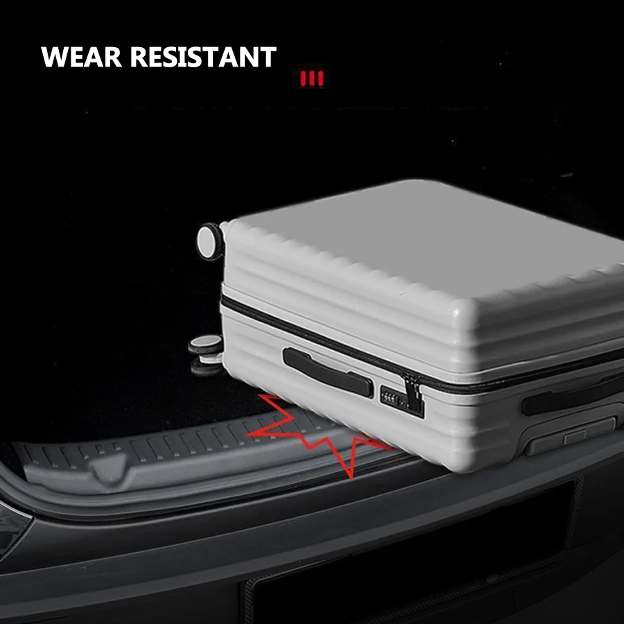 For Tesla Model Y Juniper 2025 2026 TPE Trunk Sill Plate Cover Rear Bumper Guard Protector Scratch Protection Accessories