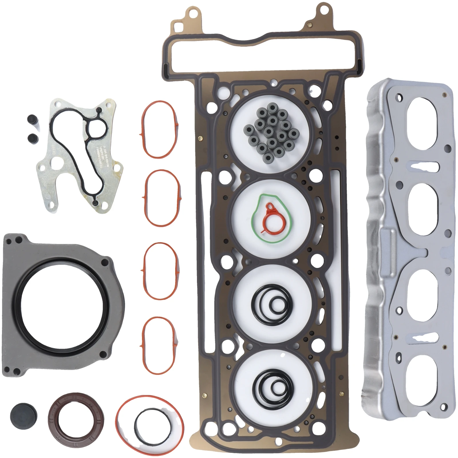 2640160800 0009971908 2700100068 1Set Auto Rebuild Gasket Seals Kit For Mercedes-Benz C260 C300 CLS300 GLE350 W205 M264 2.0T