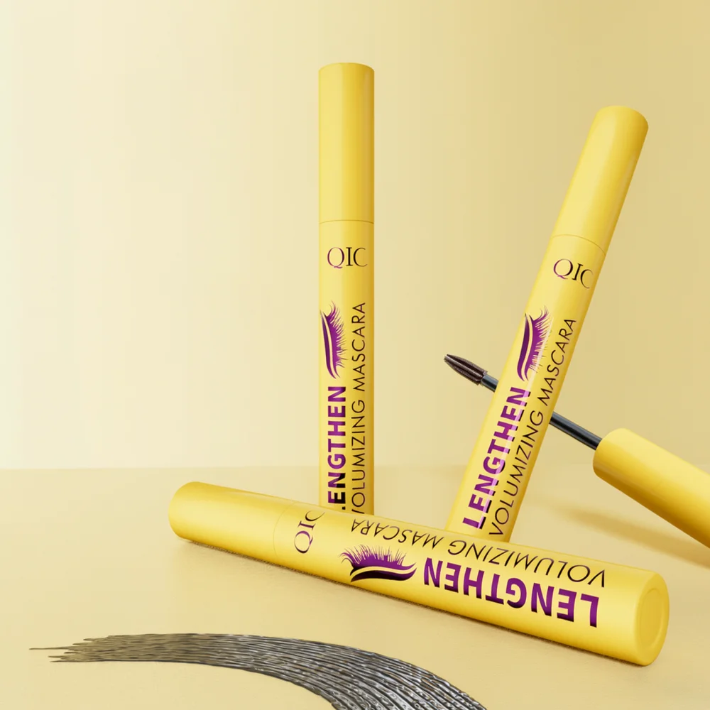 For QIC Bubble Mascara Waterproof Long Lasting Curling Lengthening Volume Eyelash Makeup Tool Professional Eye Beauty Cosmetic