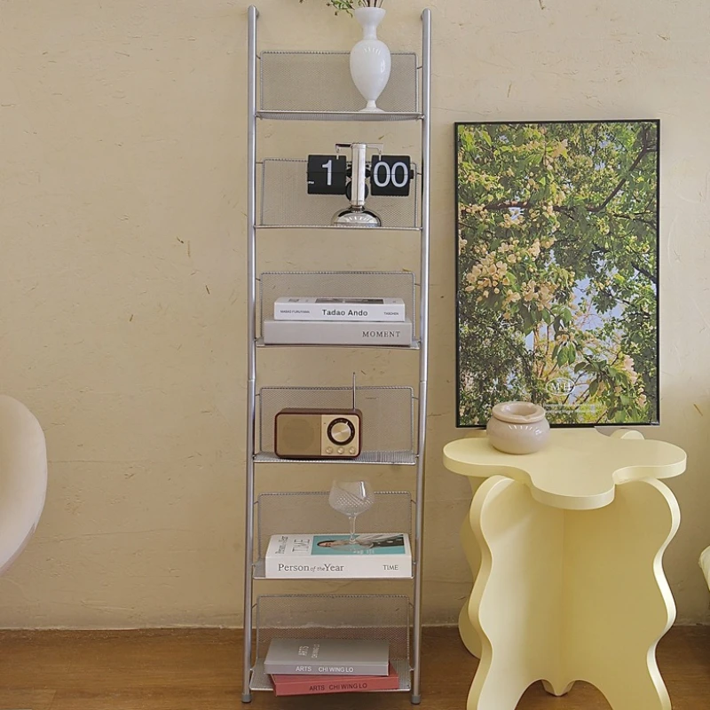 

Shelves Furniture Magazine Racks Ladder Shelf Modern Storage Magazine Racks Office Metal Furniture Racks Pour Magazines MHSNJ