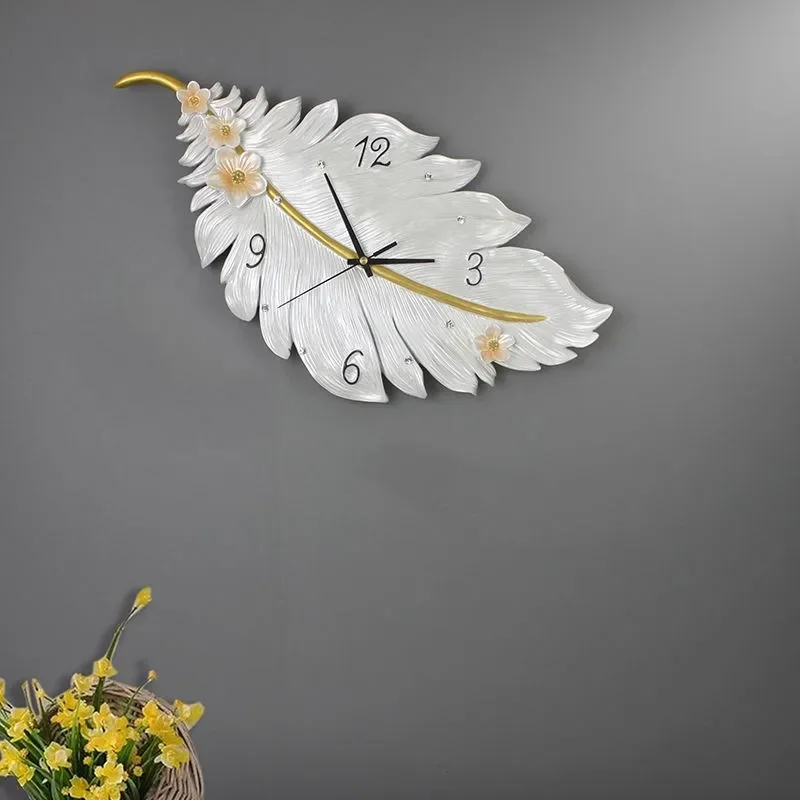 Conference Fashion Wall Clock Design Creative Bedrooms Aesthetic Wall Watch Interior Luxury Trendy Reloj De Pared Home Decor