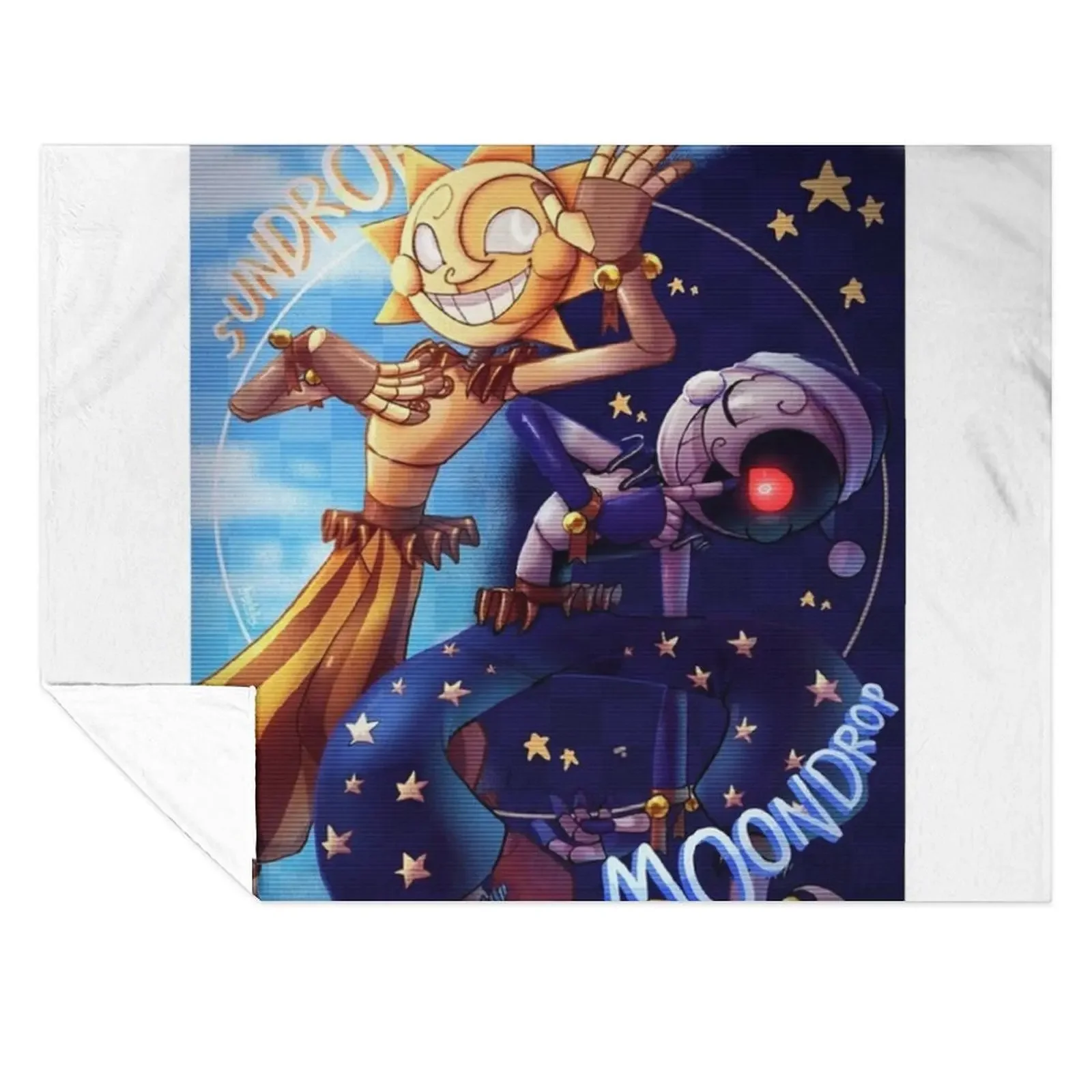 

sunnydrop and moondrop Throw Blanket manga Sofa Quilt Summer Bed Fashionable Blankets