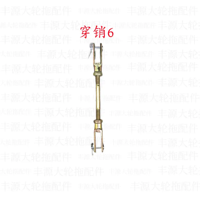 Tractor and agricultural machinery parts clutch pull rod thread 10, both ends are threaded, threaded, 6/8/10 thick