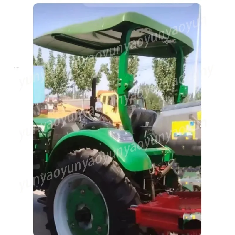 Tractor Sun Canopy UV Waterproof Sun Shade Cover Fit Small Medium Large Farm Tractors Heat Proof Durable Farm Working Shelter