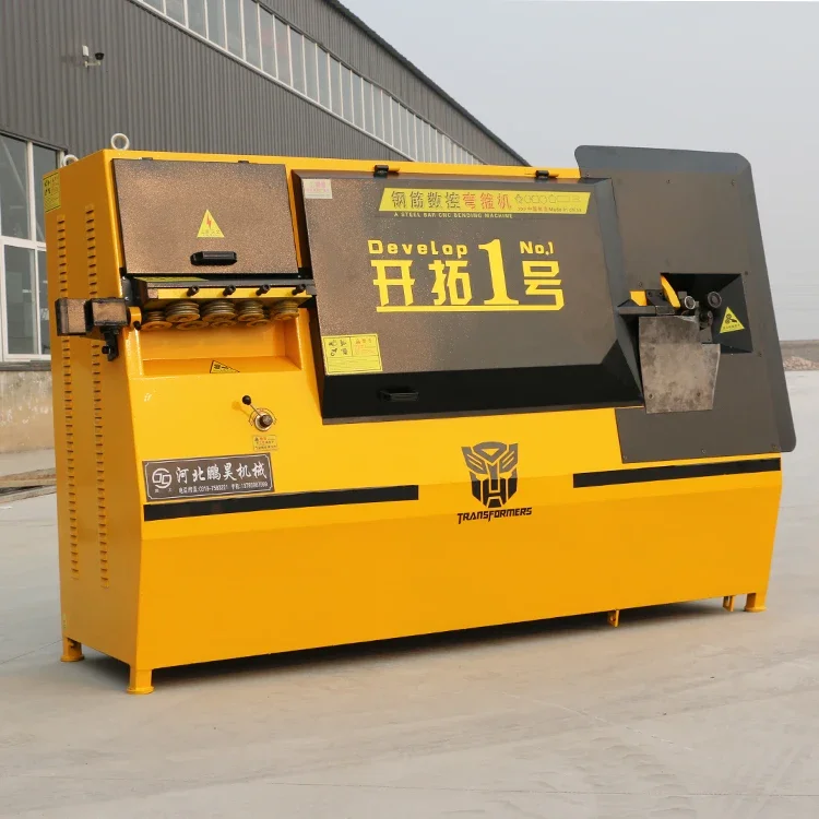 Hydraulic cnc iron bar steel metal bending machine automatic stirrup bending machine  for construction