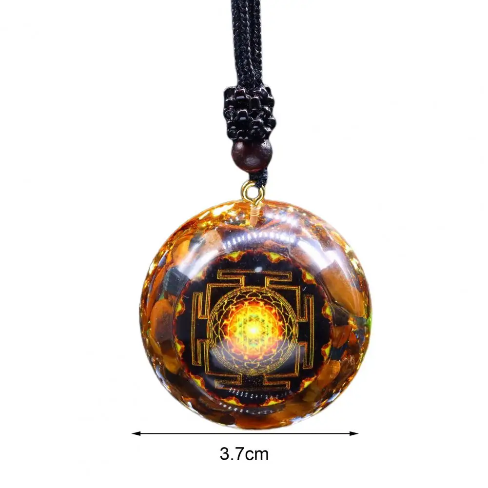 Tranquility Necklace Natural Malachite Pendant Necklace Reiki Infused Spiritual Healing Jewelry Stone Energy Pendant for Women