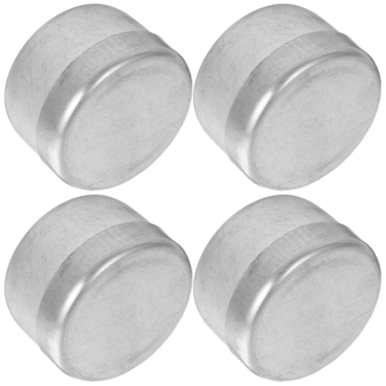 

4Pcs Aluminum Soil Sampling Boxes Round Storage Containers Laboratory Field Use Weighing Holders Portable Sample Containers