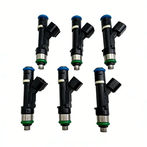 Комплект из 6 топливных форсунок RL032701AA 812-12144 для Jeep Grand Cherokee, совместим с Dodge Ram 3.7L 04-12, замена