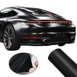 Vinyl Wrap Matt Black Car Film Decal Roll with Bubble Free Air Release Technology Sheet Moto Self Adhesive DIY Decor Accessories