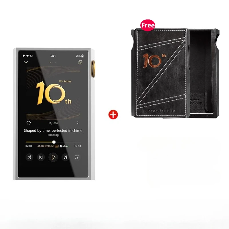 Shanling M5 Ultra 10thシルバー記念限定版 記念ケース付き Shanling M5 Ultra 10thシルバー記念限定版 記念ケース付き 【公式通販】