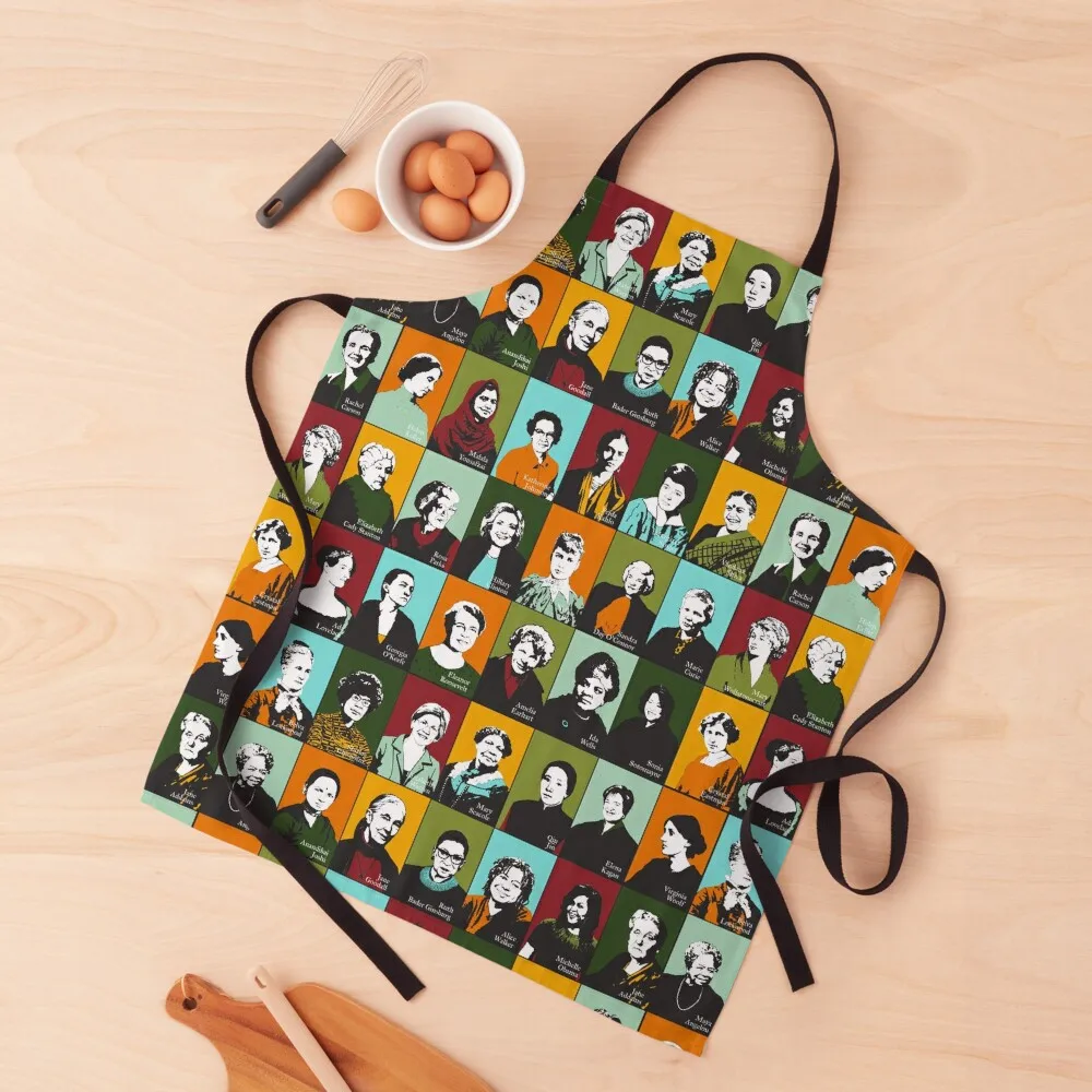 

Feminist Icons, Role Models Apron chef for man Home Supplies Apron