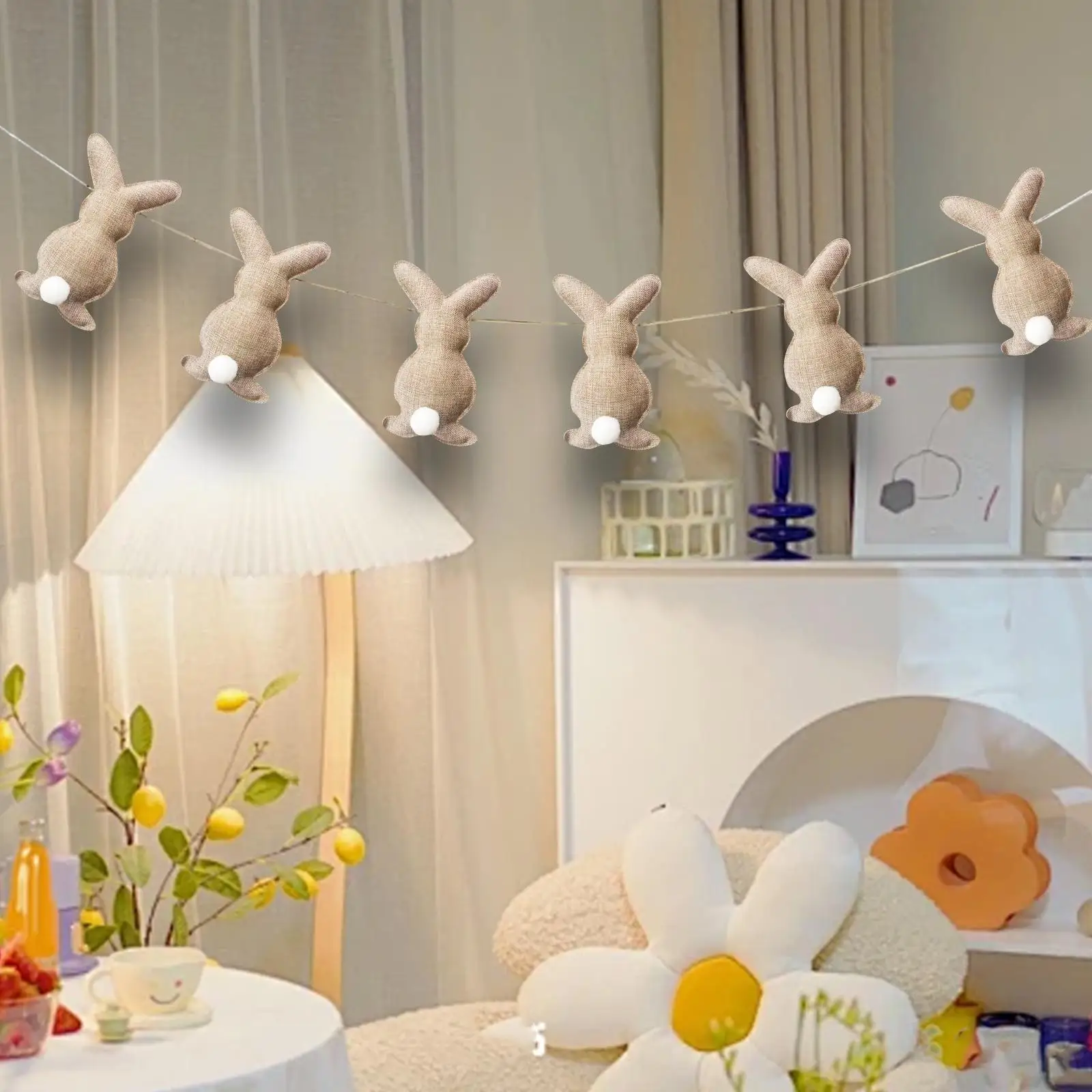 

Пасхальный баннер, пасхальная овсянка, гирлянда для украшения вечеринки, праздничное платье