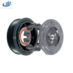 A/C Air Conditioning Compressor Clutch Pulley For PEUGEOT 208 2008 Partner 1.5 CITROEN C3 1.0 1.2 9672247080 9675655880 3643109
