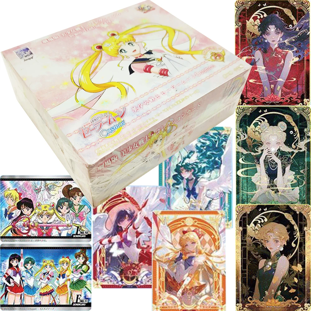 

Sailor Moon Collection Cards for Kid Magical Girl Elegant Classical Cheongsam Anime Character Limited Edition Cards Holiday Gift