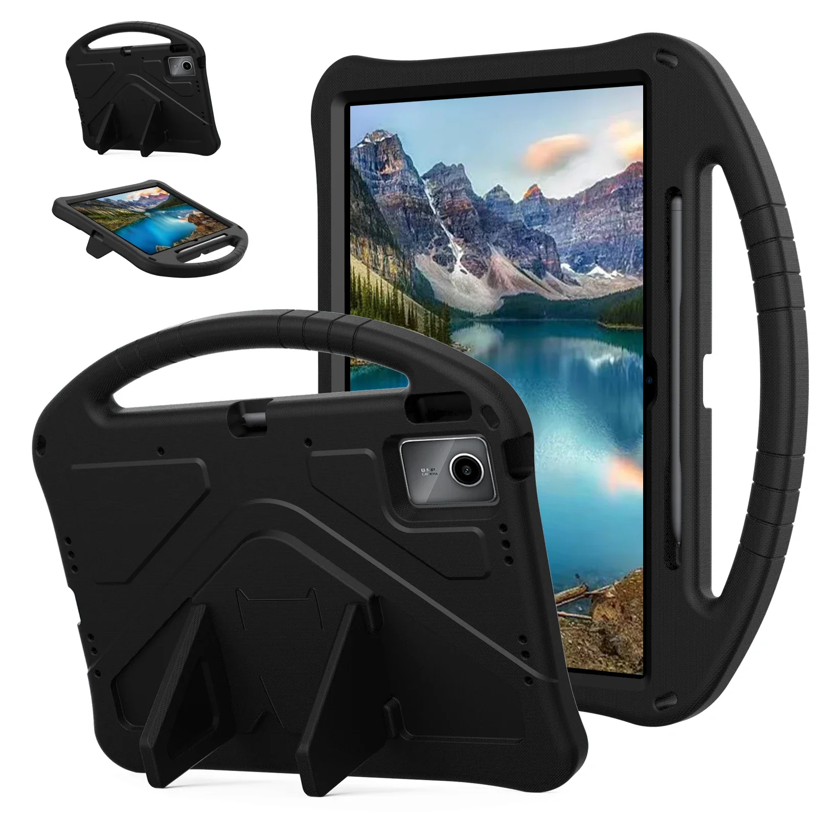 For Lenovo Idea Tab Plus 12.1inch 2025 Case TB361FU Handle Stand EVA Kids Tablet Cover for Xiaoxin Pad 12.1'' 2025 TB365FC