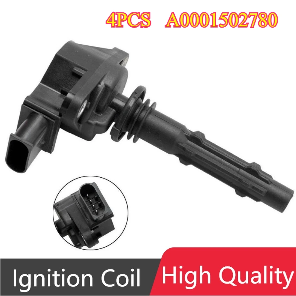 

4 шт. A0001502780 A2729060060 A0001501980 A0001502680 катушка зажигания для Mercedes-Benz E220 E300 E350 GLK200 CLK350 C300 C350 S400