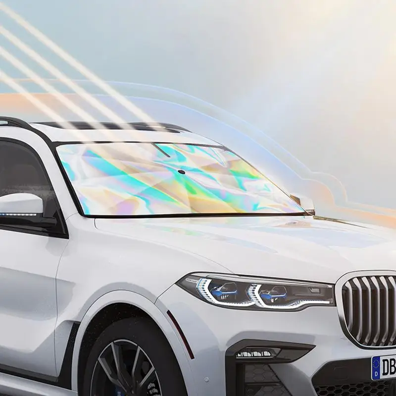 

Sun Cover For Car Windshield Foldable Car Windshield Sun Shade Cover Heat Insulation Interior Protection For Automotive Cool