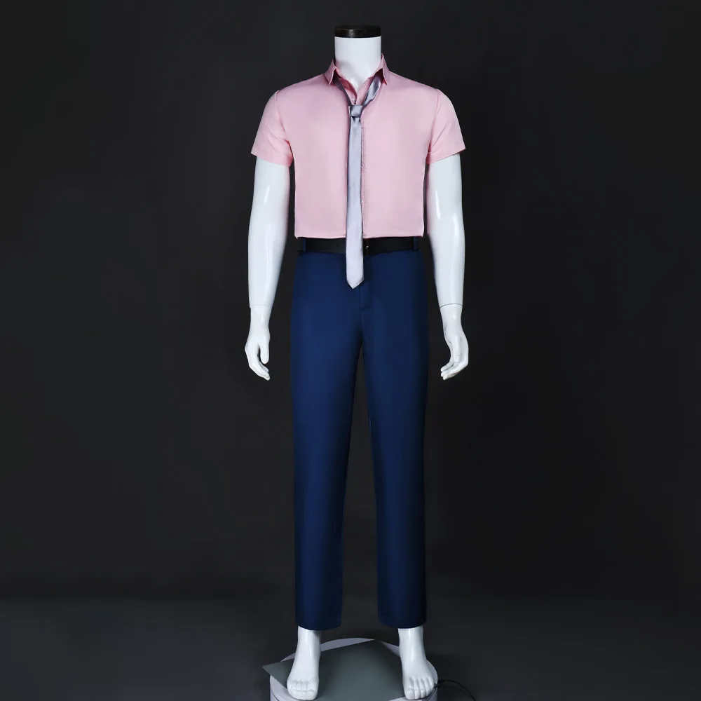 3-Nen Z-Gumi Ginpachi-Sense Sakata Ginpa أزياء تنكرية شعر مستعار سترة السراويل حزام نظارات مجموعة كاملة دعوى ملابس إكسسوارات الهالوين