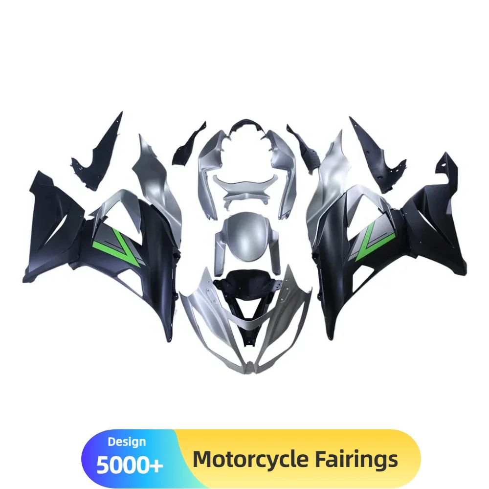 

Комплект обтекателя мотоцикла послепродажного обслуживания, комплект кузова для KAWASAKI ZX6R 2013-2018, обновление вашей езды, этот гладкий комплект