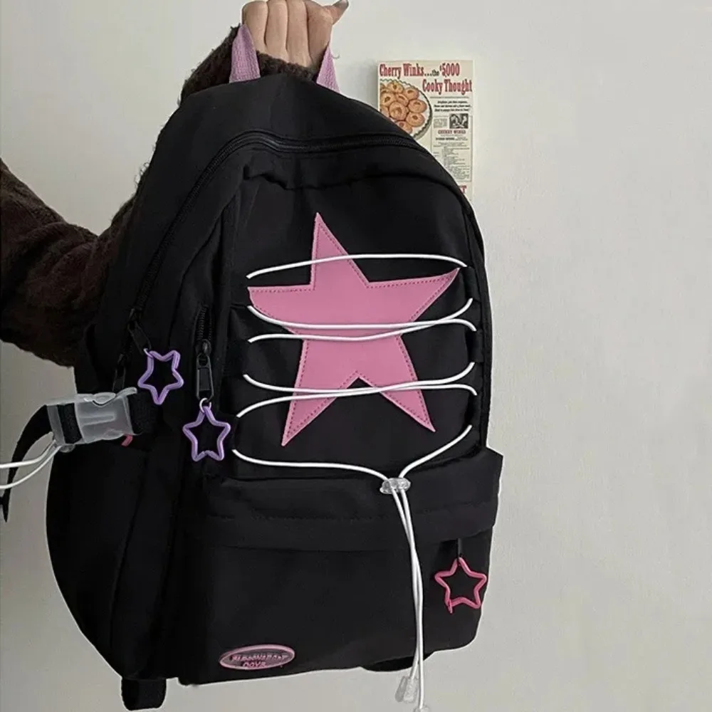 

New Bookbags Women Backpack Large Capacity Waterproof School Bag Anti-theft Design Students Backpack Adults