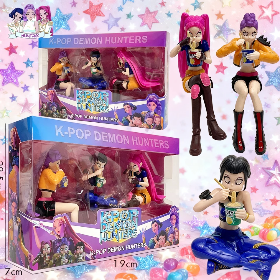 أنيمي Kpop شيطان ضغط الشعرية الشكل مكتب الديكور لعبة مجسمة للاعبين جامعي الرسوم المتحركة #1