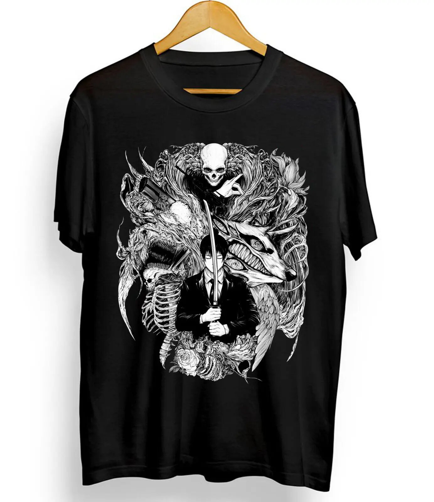 

Aki Hayakawa Eyes New Shirt chainsaw man shirt,horror,anime,manga