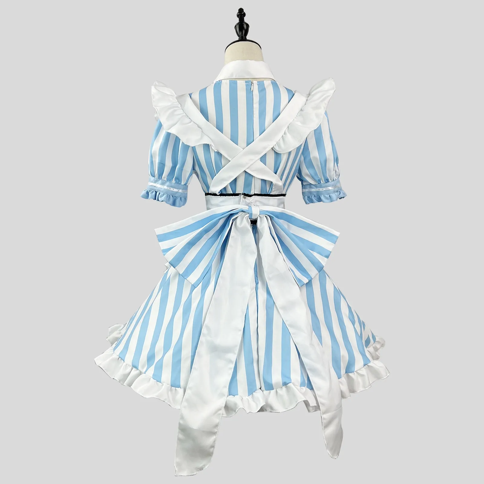 Oktoberfest dolce vestito a righe bavarese Lolita vestito Cosplay per le donne vestito medievale manica corta ragazza carnevale vestito Cosplay