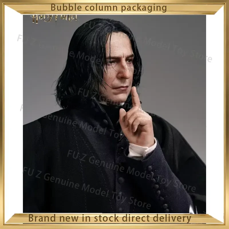 INART 1/6 Harry Potter Severus Snape Replaceable Accessory Doll Movable Model Collectible Decorative Gift for Harry Potter