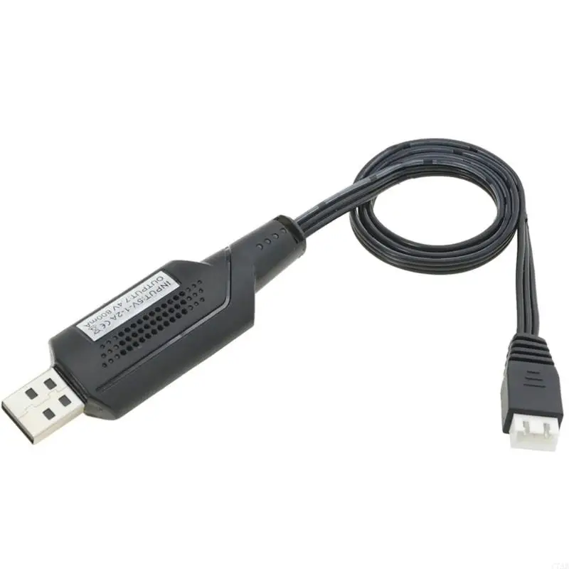 

C7AB Travel Friendly 7.4V USB Charging Cable With XH3P Connectors For RCModels Like Trucks Tanks Ship Lithium Batteries