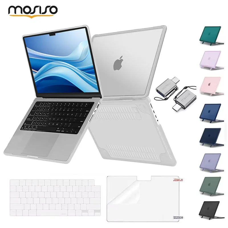 

Laptop Case Shell Cover for 2025 MacBook Air 13 Pro 13 14 15 16 inch M4 A3240 M3 A3113 M2 A2681 A3185 A3401 A2918 M1 A2337 A2179