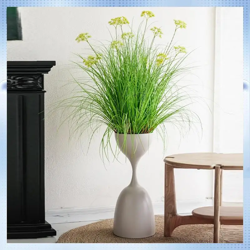 

AD-Elegant Iron Flower Stand Pot Indoor Luxury European Style Floor High Foot Planter