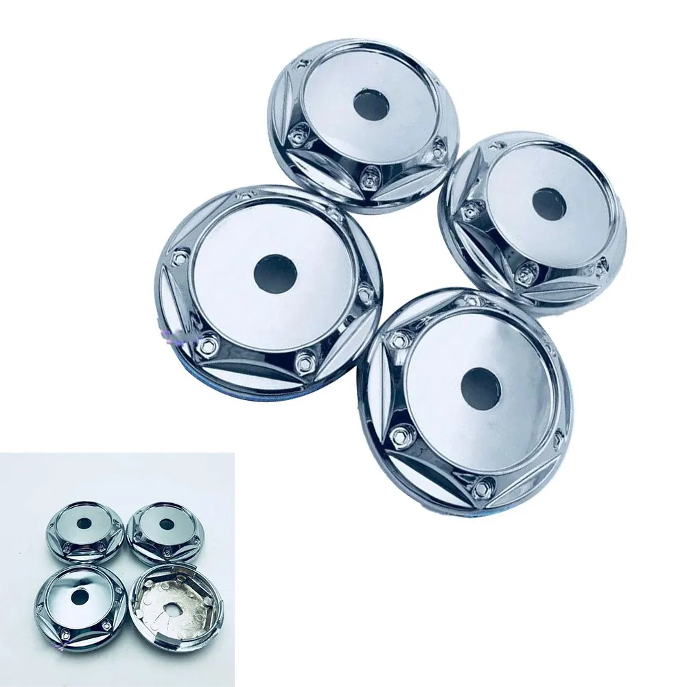 Tyre Hub Cap Cover Wheel Central Cap ABS Plastic Easy Installation High 27mm Inside Diameter 44.5mm Fits Most Vehicle