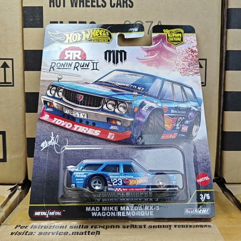 

Hot Wheels Ronin Run 2 Car Culture Meteor Iron Bottom Rubber Tire Car Models 1/64 Die-Cast Vehicle Collection Boys Gift