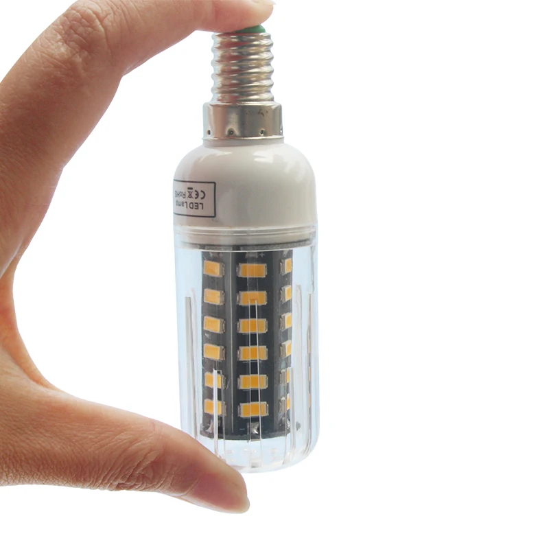 Bulbs E14 Led 7W Super Ac Dc 12 24 36 48 60 V Volt Corn Bulb 110v 220v Energy Saving Lamp 12v 24v 36v 48v 60V Candle Lights