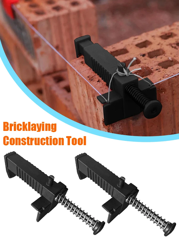 

Bricklaying Wire Drawer Brick Leveling Line Runner Wire Puller for Construction Masonry Building Fixer Brick Positioning Tool