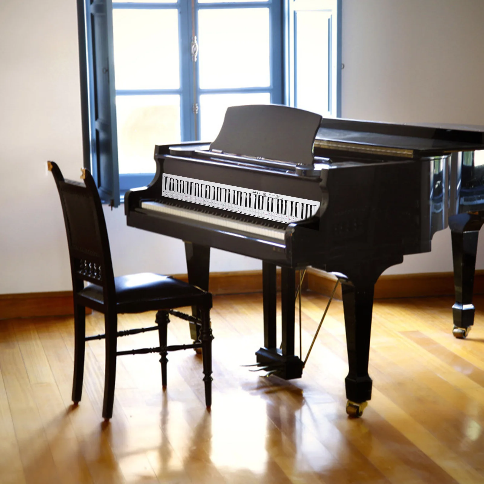 

Piano Keyboard Practice Paper 88 Keys Waterproof Rollable Learning Chart For Beginners Kids Teaching Aid Finger Simulation Guide