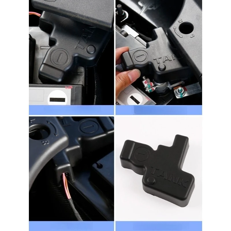 For 2024 Haval H9 Gen 2 Battery Negative Terminal Protective Cover Engine Battery Guard Modification Interior Accessories Tools
