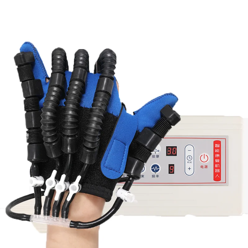TJOM014-1 Exoskeleton Hand Training Intelligent Robot Mittes Finger Exercise Stroke Hemiplegia Rehabilitation Equipment
