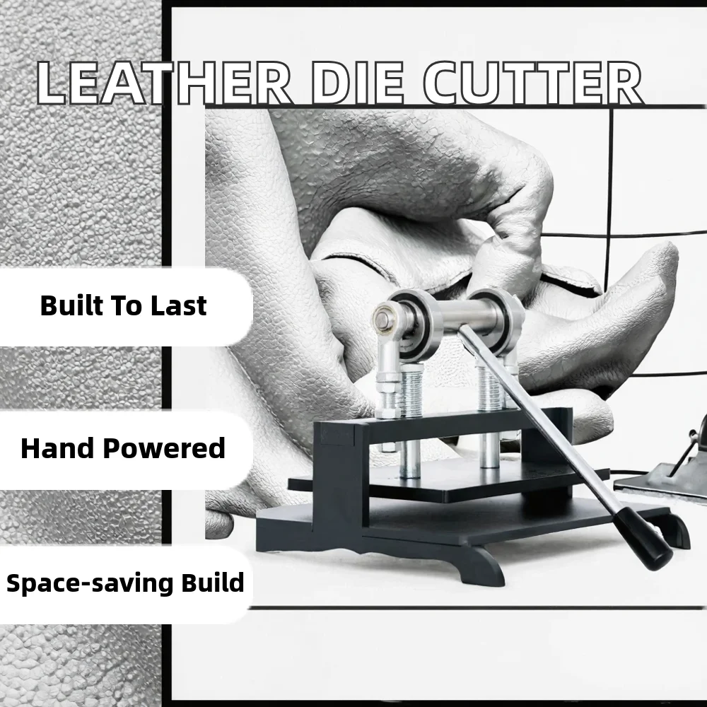 New VK Manual Die Cutter Hand  - огляд і ціна Leather Cutting Die Press