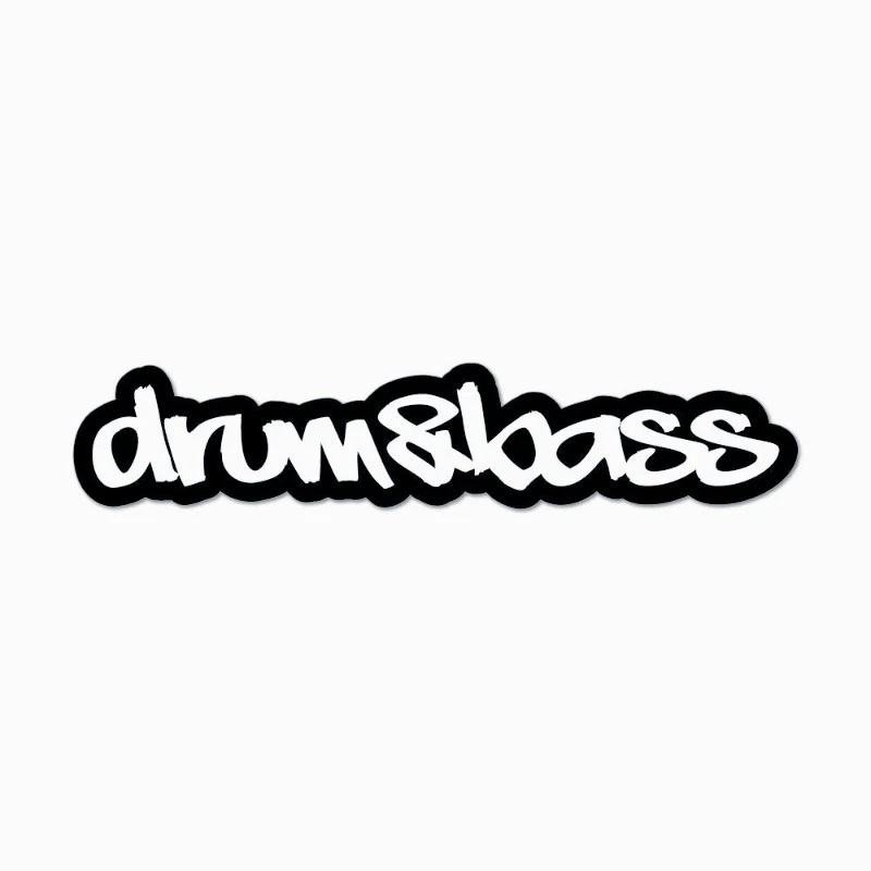 

Car decoration decals Drum And Bass Dj Car Sticker Decal Music Sound Junglist 15cm PVC KK