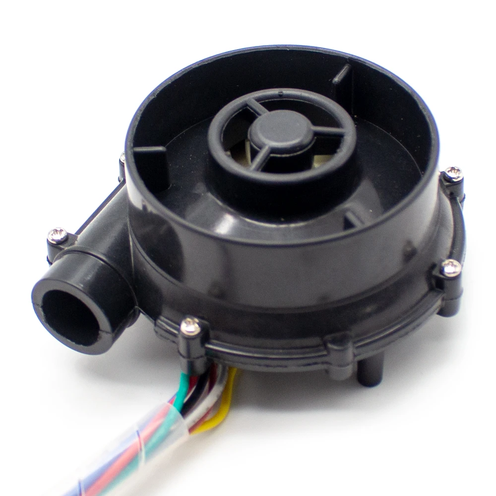 Imagem -02 - Micro Brushless dc Air Blower Ventilador Centrífugo Elétrico Industrial o Ventilador de Alta Velocidade 70 mm de Diâmetro 12v 24v Wm7040 de Alta Pressã