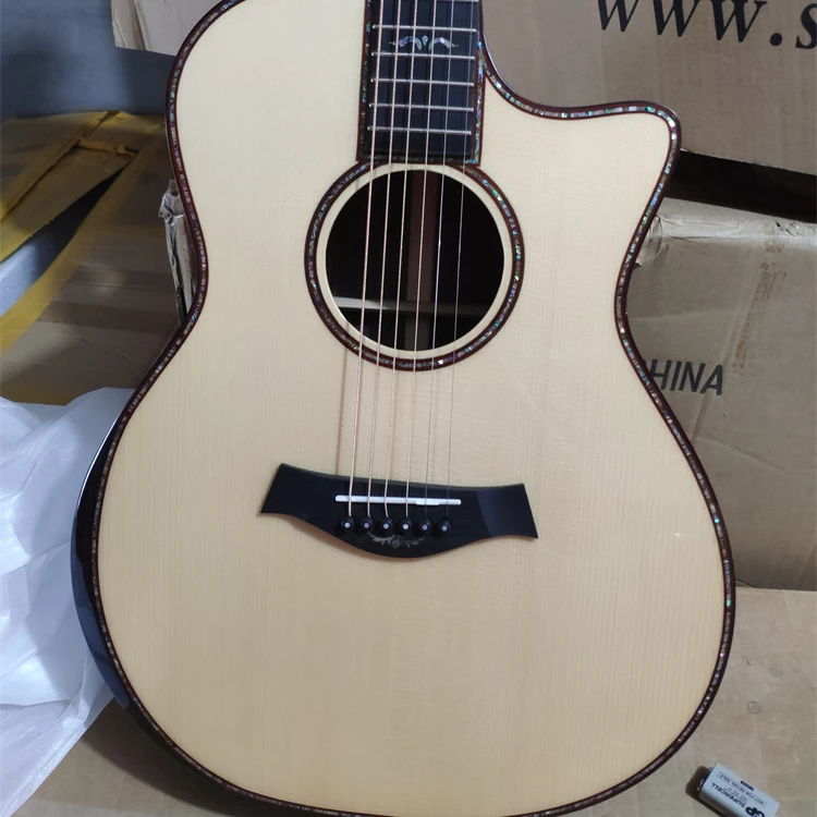 

Solid wood acoustic guitar, handmade solid wood guitars