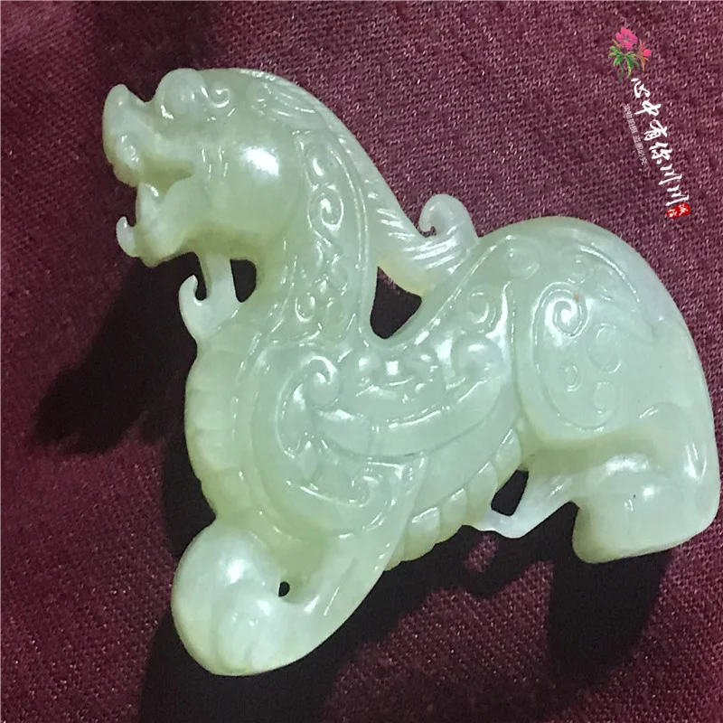 

Lao Xiuyu Zhan Han jade, old Gao Yu, old objects, Dong Lao goods pendants, Pixiu ornaments