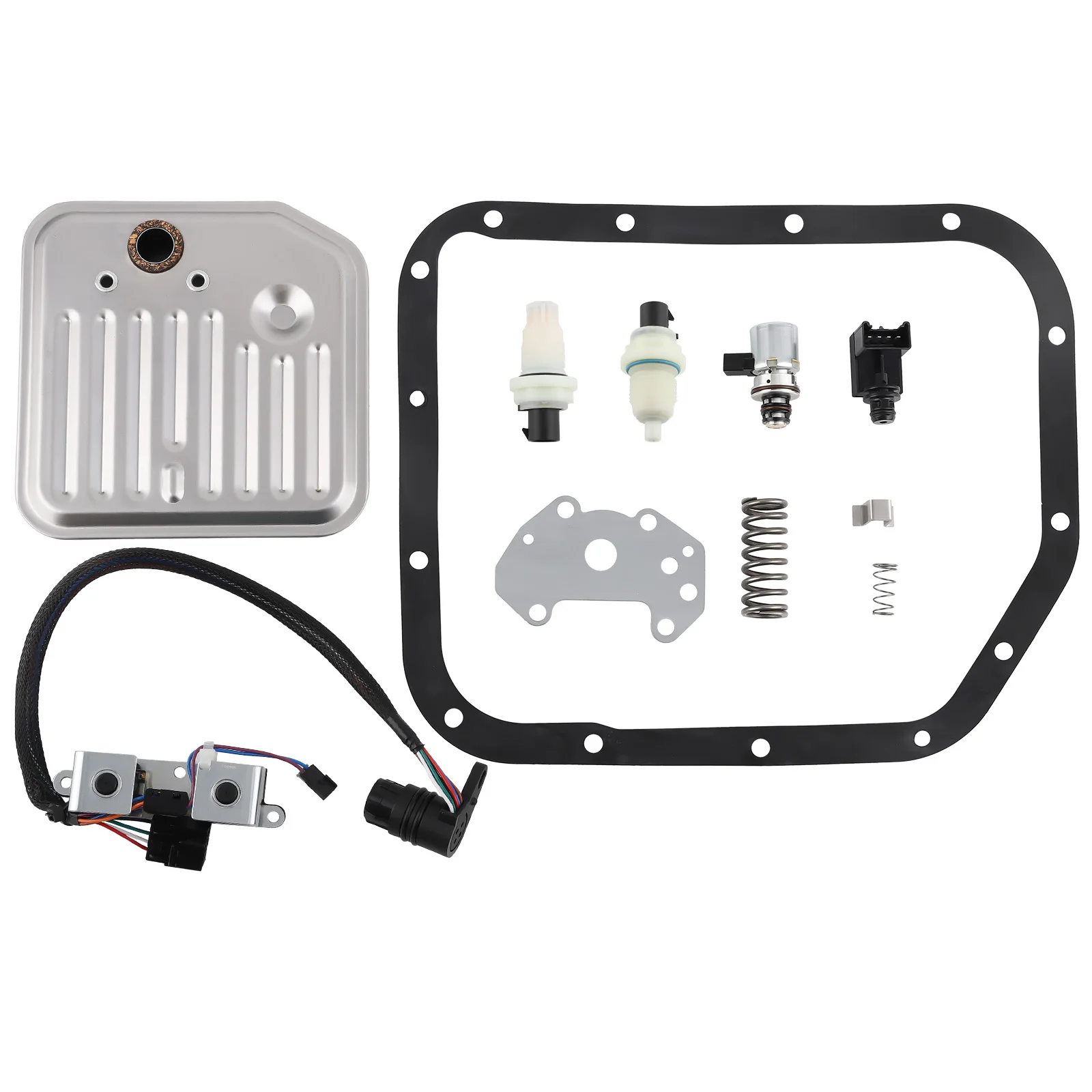 

Transmission Filter Solenoid Sensor Set for Jeep Dodge Durango Dakota 46RE 47RE 4617210 4800879 495997487