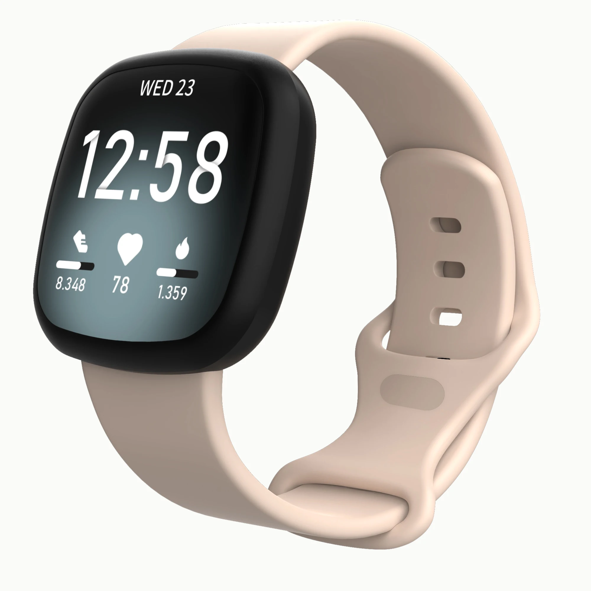 Strap for Fitbit Versa 4 3 Sense 2 band Smartwatch Accessories replacmentsilicone Sport Bracelet correa Fitbit Versa4 watchband