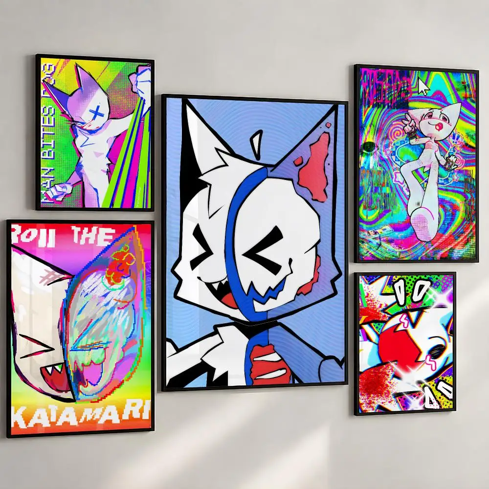 Music Femtanyl Breakcore Hardcore Poster PP Wall Art Print Removable Water-Resistant Home Decor for Bedroom Apartment Gift