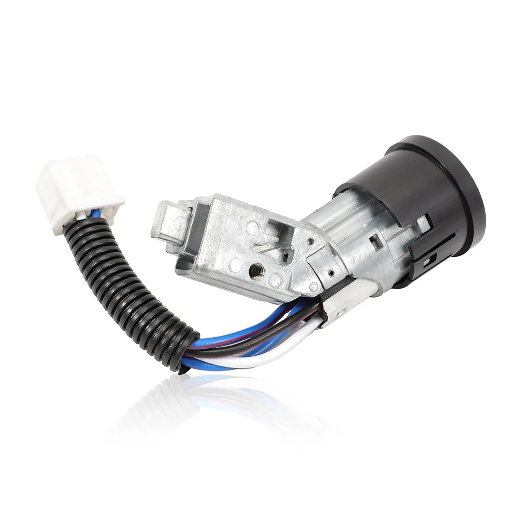 قفل الإشعال بالسيارة N0501412 N0502200 ل 107 ل C1 لتويوتا ل Aygo مفتاح إشعال قفل اسطوانة الجمعية مع 2 مفاتيح #3